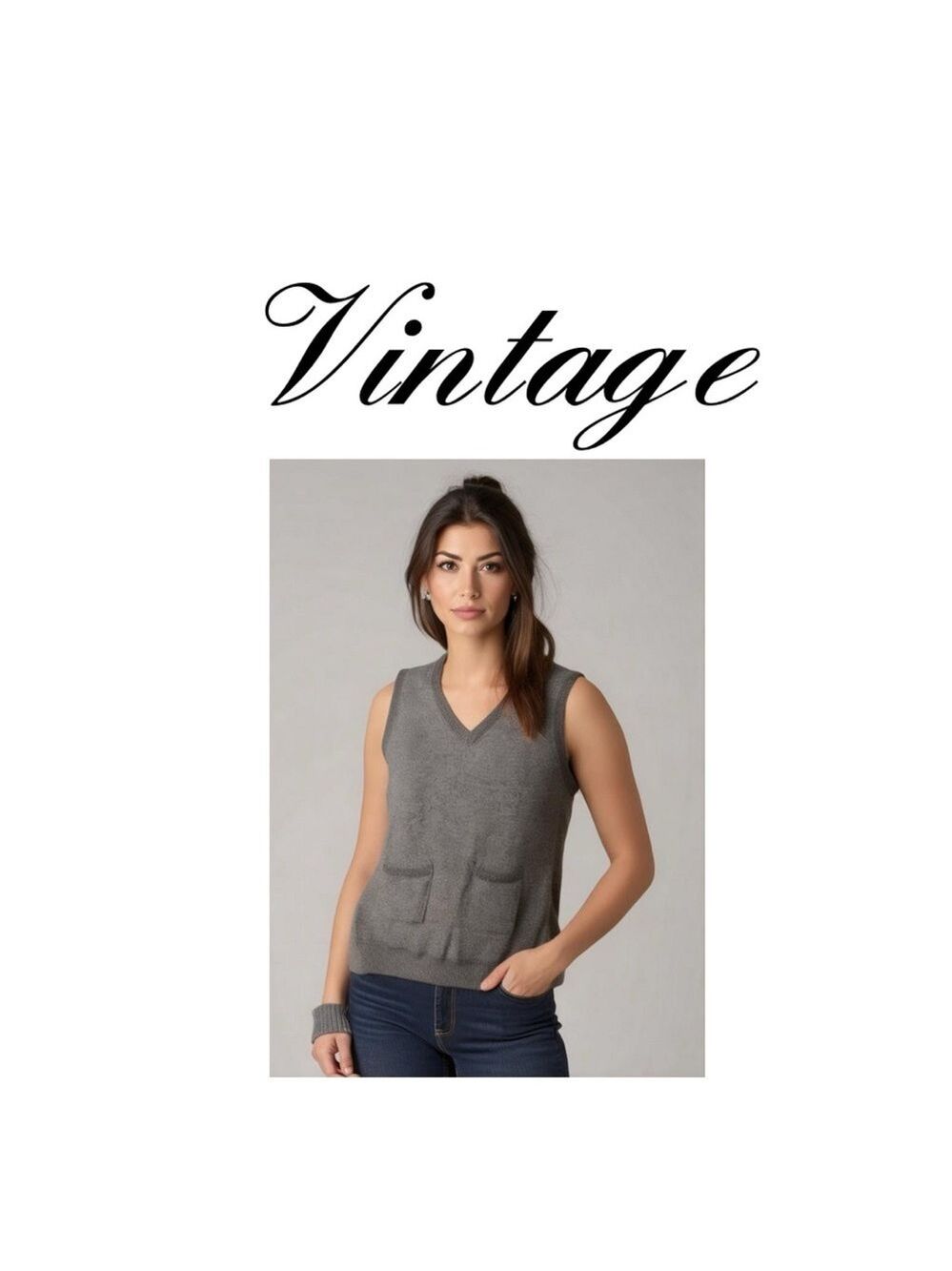 Vintage GAP SPORT sweater vest super soft fleece inside cottagecore preppy golf